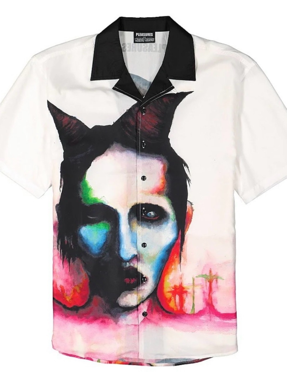 Pleasures Marilyn Manson Button Up Shirt